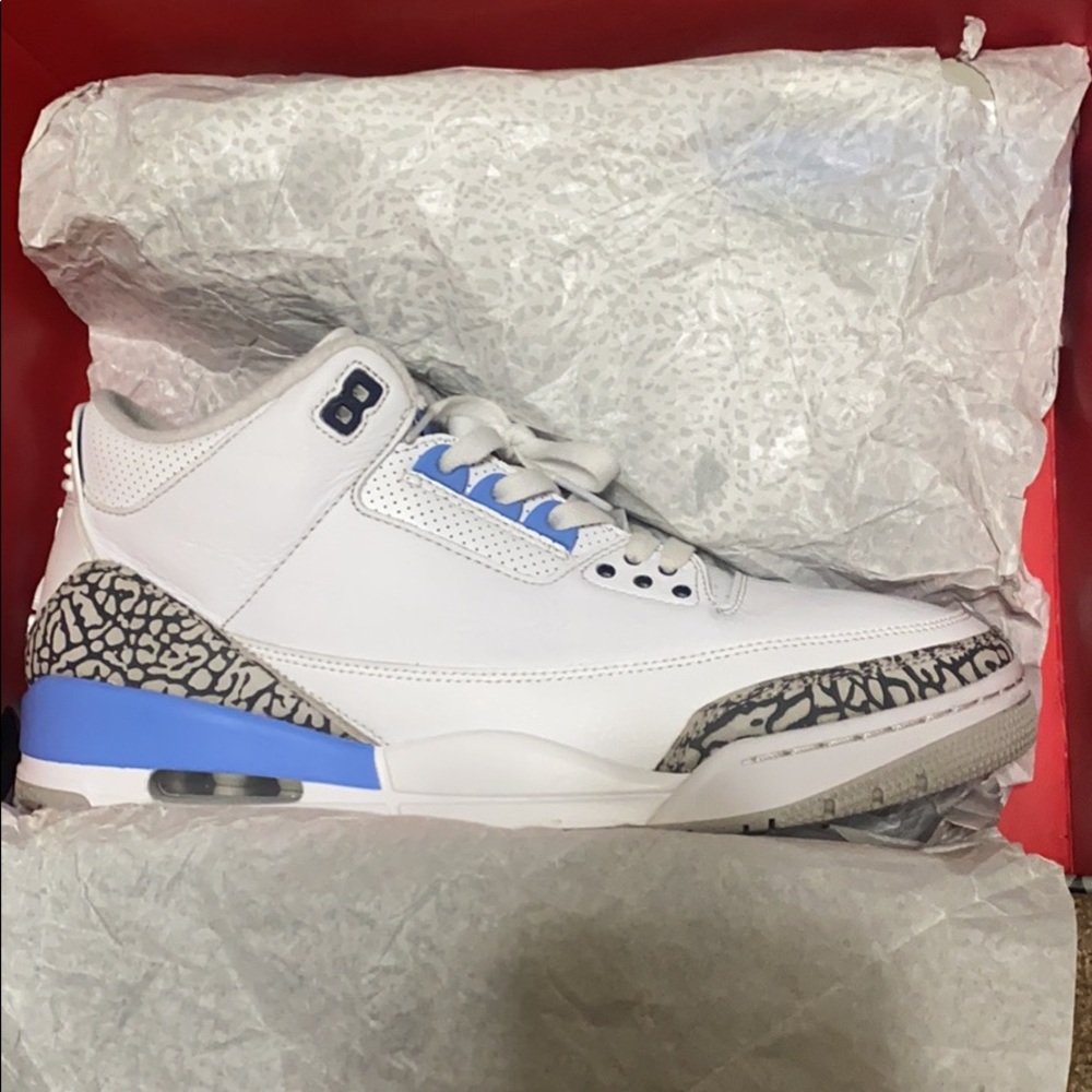 Jordan retro 3 unc
